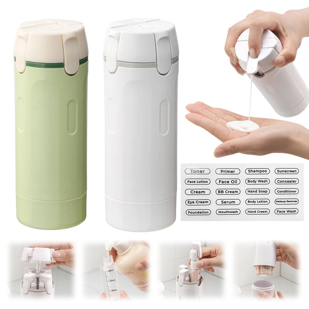 4 In 1 Travel Dispenser Portable Bottles
