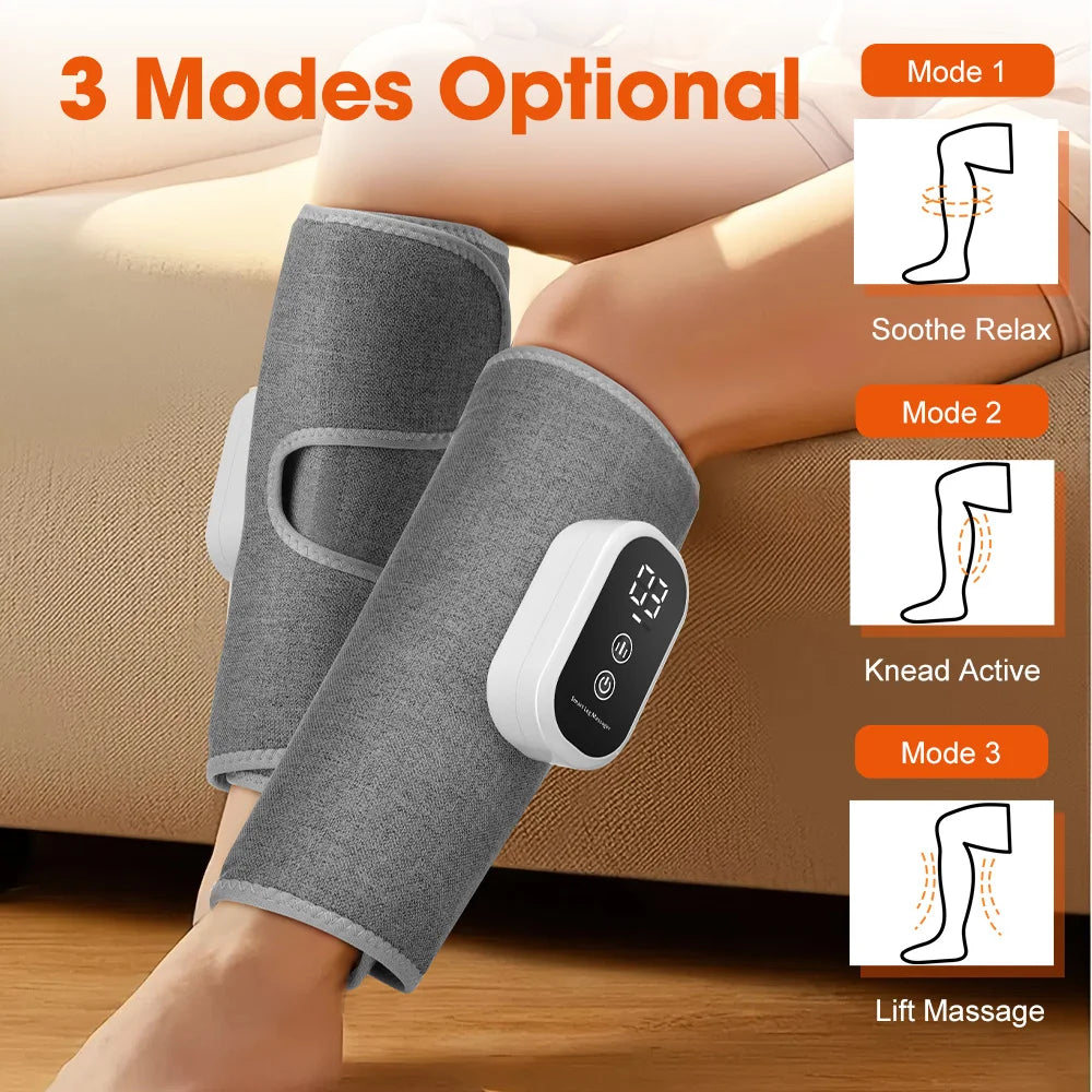 Electric Cordless 360° Air Pressure Calf Leg Massanger